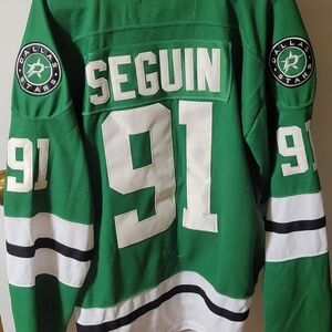 Reebok Green NHL Seguin Jersey